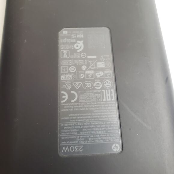 HP Thunderbolt 120W G2 Docking Station HSN-iX01 with 120w AC Adapter Tested - Picture 8 of 9